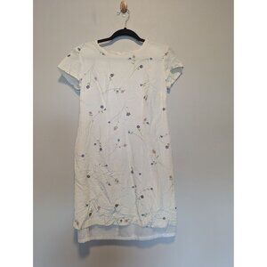 Decade Designs 6P Vintage Dress White Floral